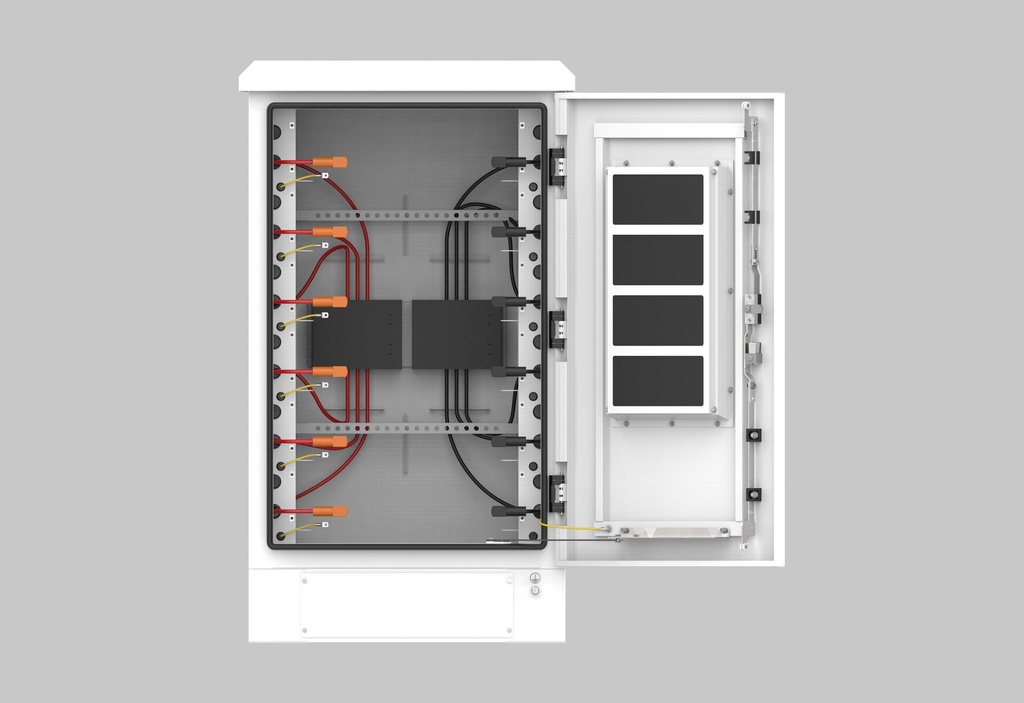 [ZYC-FD01900001] ZYC voorbedrade kast voor 6 modules - outdoor IP55
