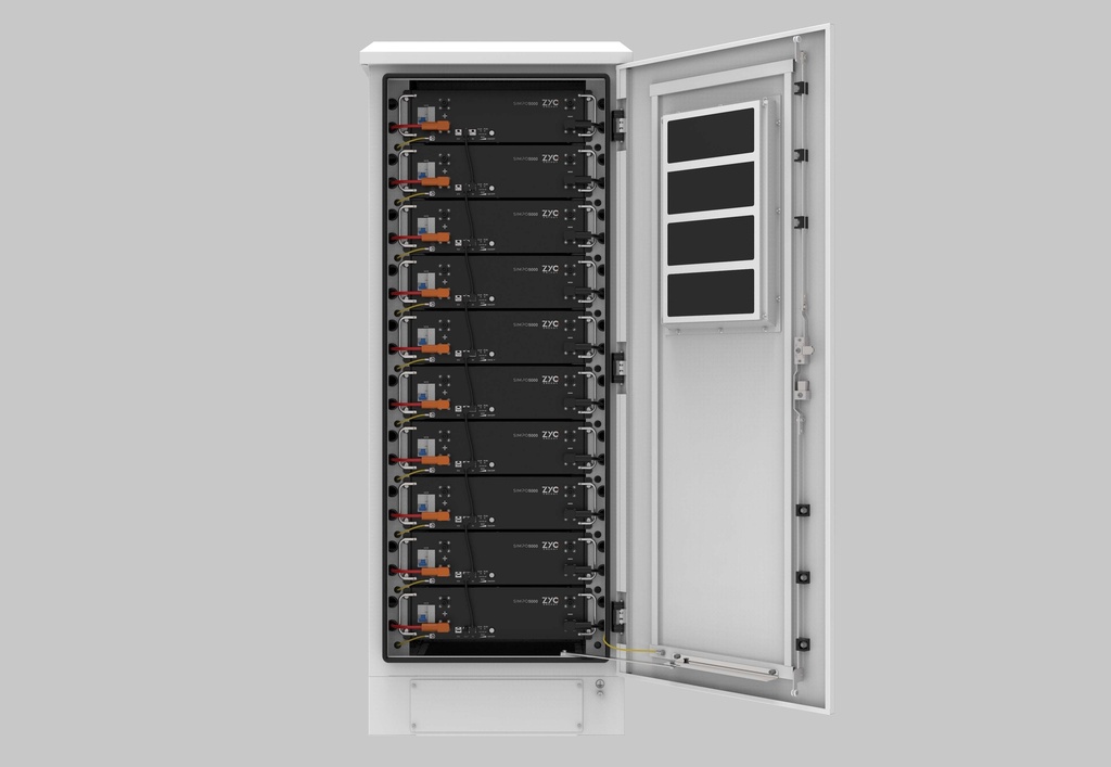 [ZYC-FD01A00001] ZYC voorbedrade kast voor 10 modules - outdoor IP55