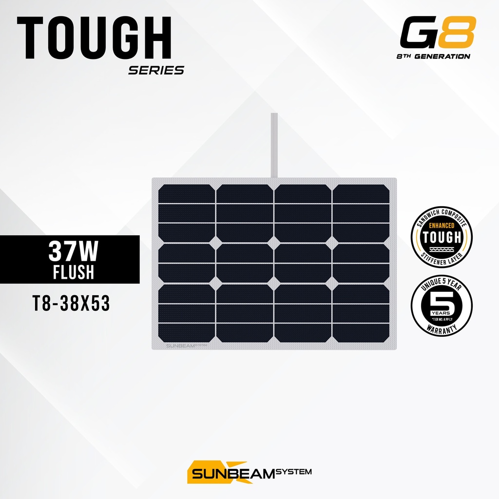 [SB-T8-38x53] Tough G8 37W