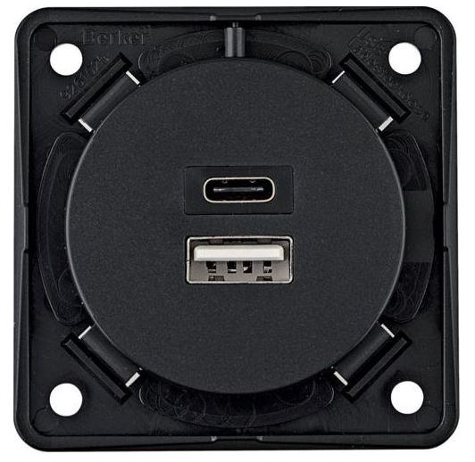 USB-oplaadcontactdoos A+C 230V