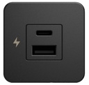 SCANSTRUT Double USB-A + USB-C Tile