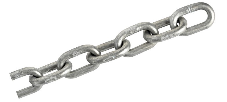 [EU01.373.08-100] Gegalvaniseerde gekalibreerde ketting