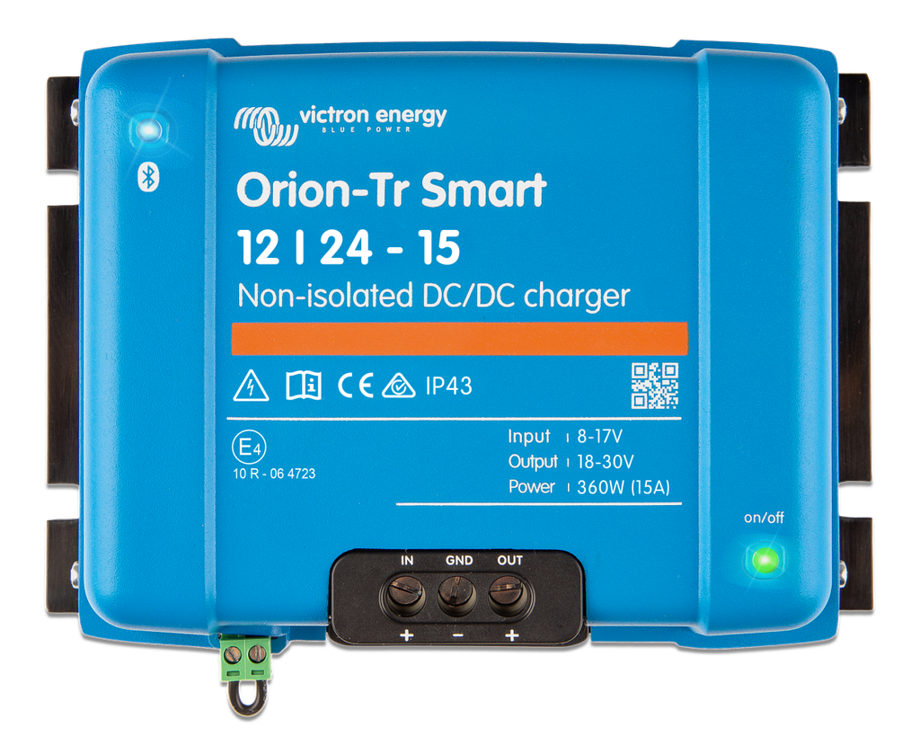 Orion-Tr Smart 12/24-15A Non-isolated DC-DC charger