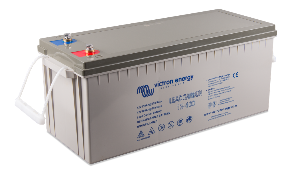 [VIBAT612116081] Lead Carbon accu 12V/160Ah (M8)