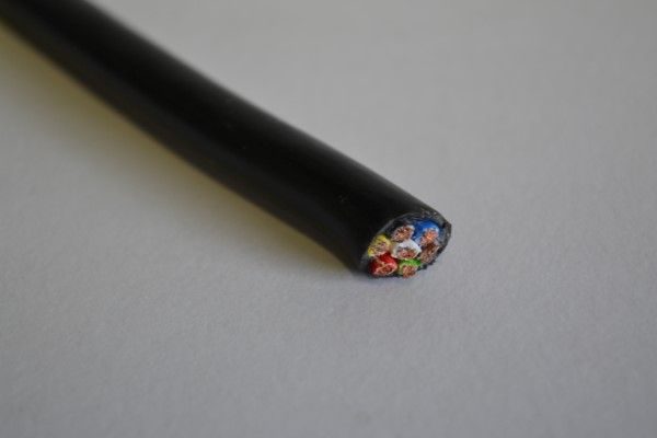 [HMLDM7X1.5] CN autokabel rond rood/zwart/wit/blauw/bruin/geel/groen