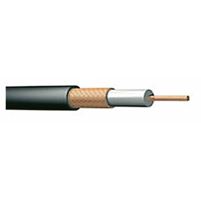 Coax kabel TV/RADIO RG59 75 Ohm Ø6 mm