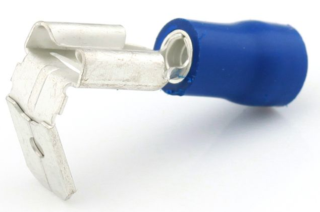 [RI562BLU-100] Vlakstekker met tong