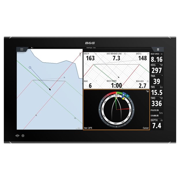 B&G Zeus3S Glass Helm 24" - alleen display