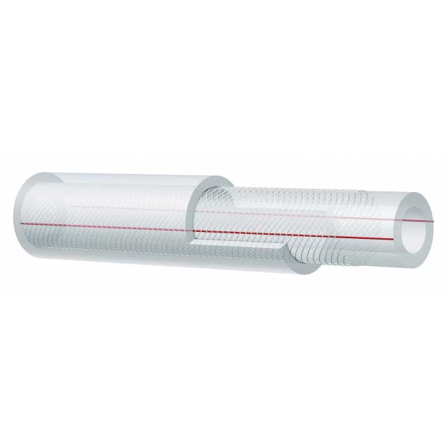 [02085] PVC slang met nylon inlaag