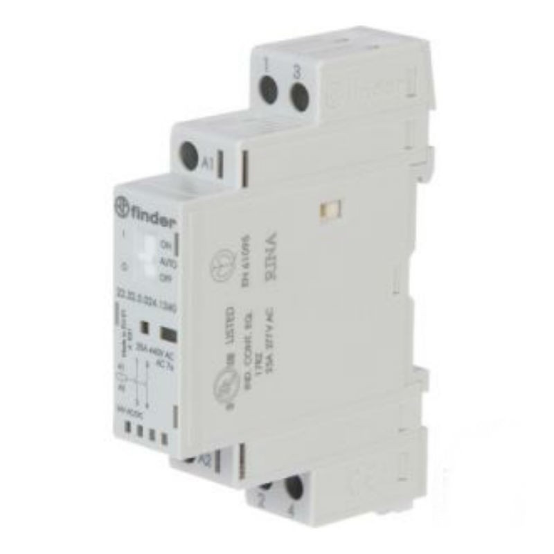 [ES7906225] Finder magneetschakelaar 2m 25A 24VUC
