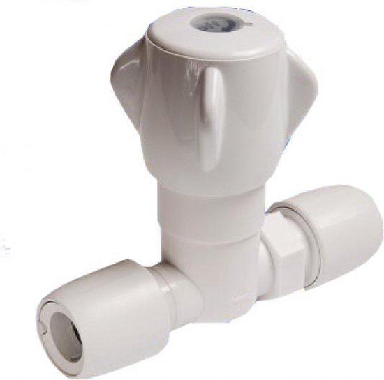 HEP2O radiatorkraan haaks therm. 15 mm