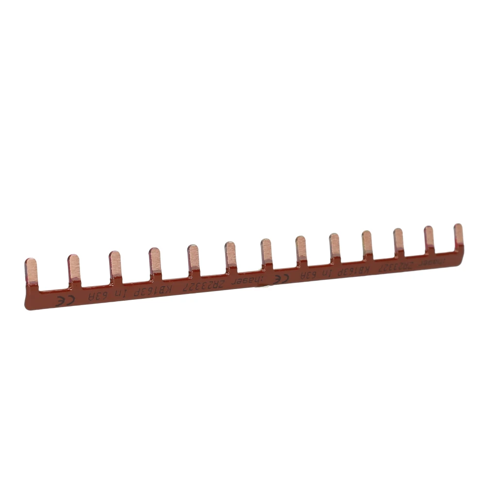 [TU6413603] Verbindingskam Hager KB163P bruin 10 mm² 63A